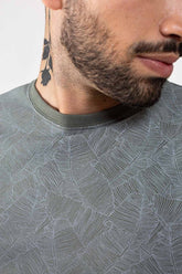 Ash Grey Printed T-shirt JCN-PRINT-06-02